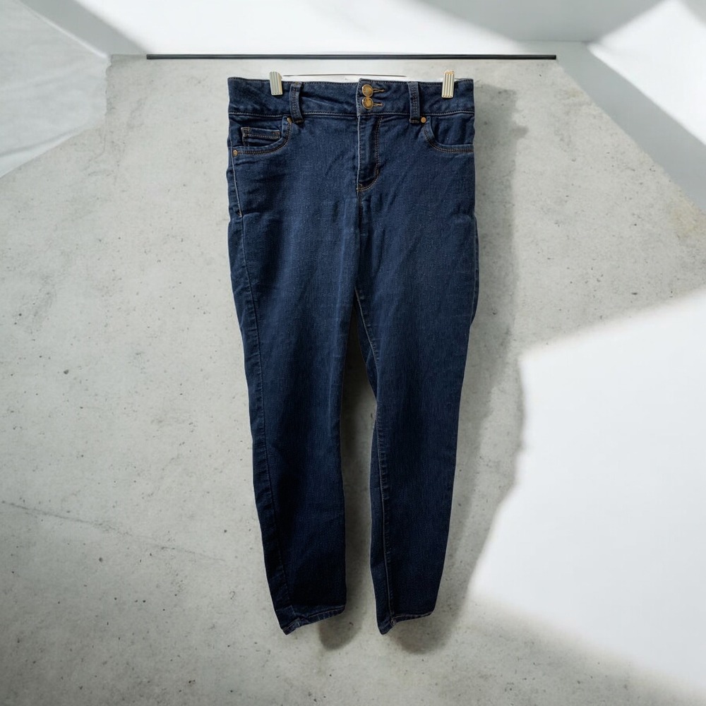 d. jeans Dark Wash Denim Jeans Comfort Stretch Classic Style Women's Size 6‎